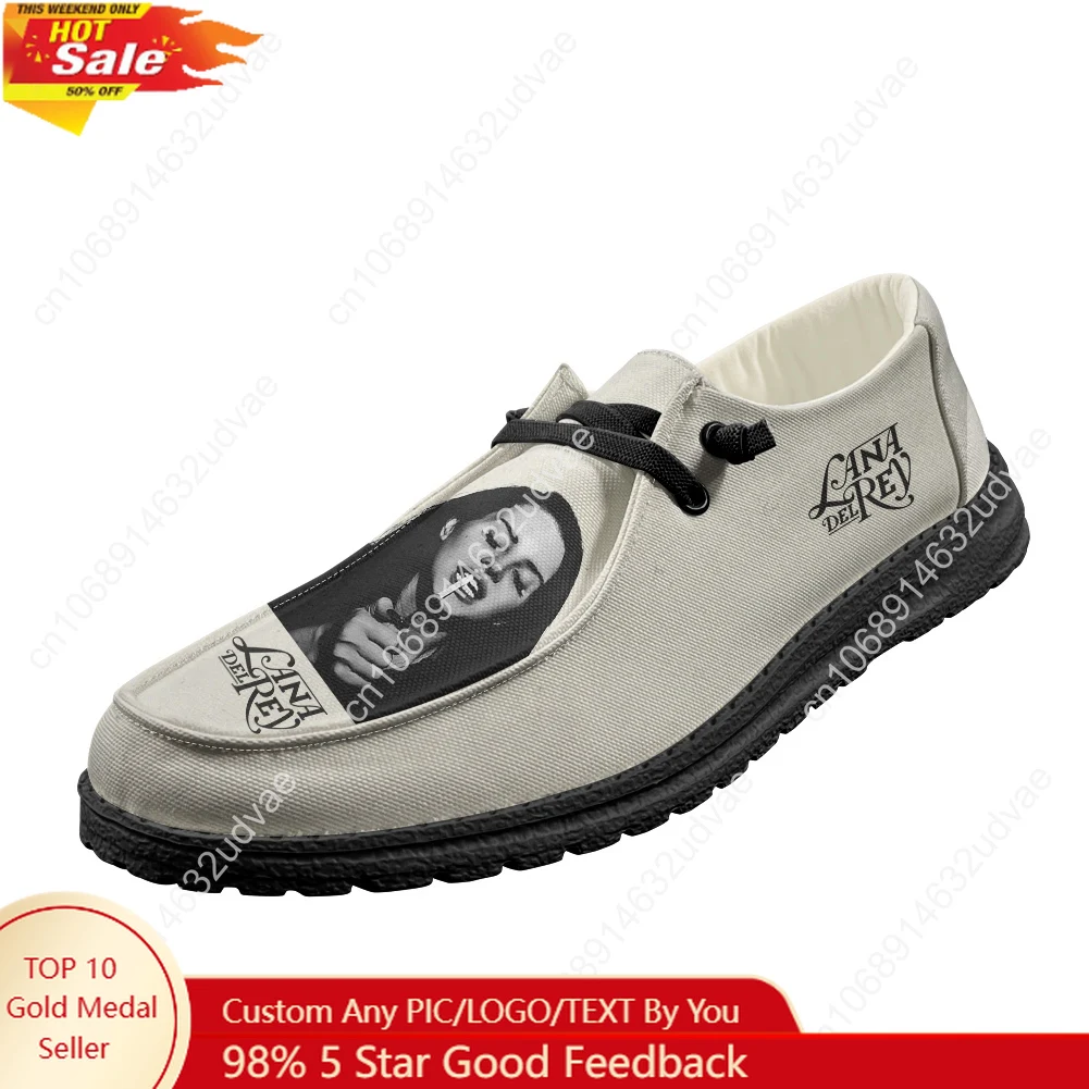 Women'S Shoes For Work - Lana Del Rey Singer Loafers Men