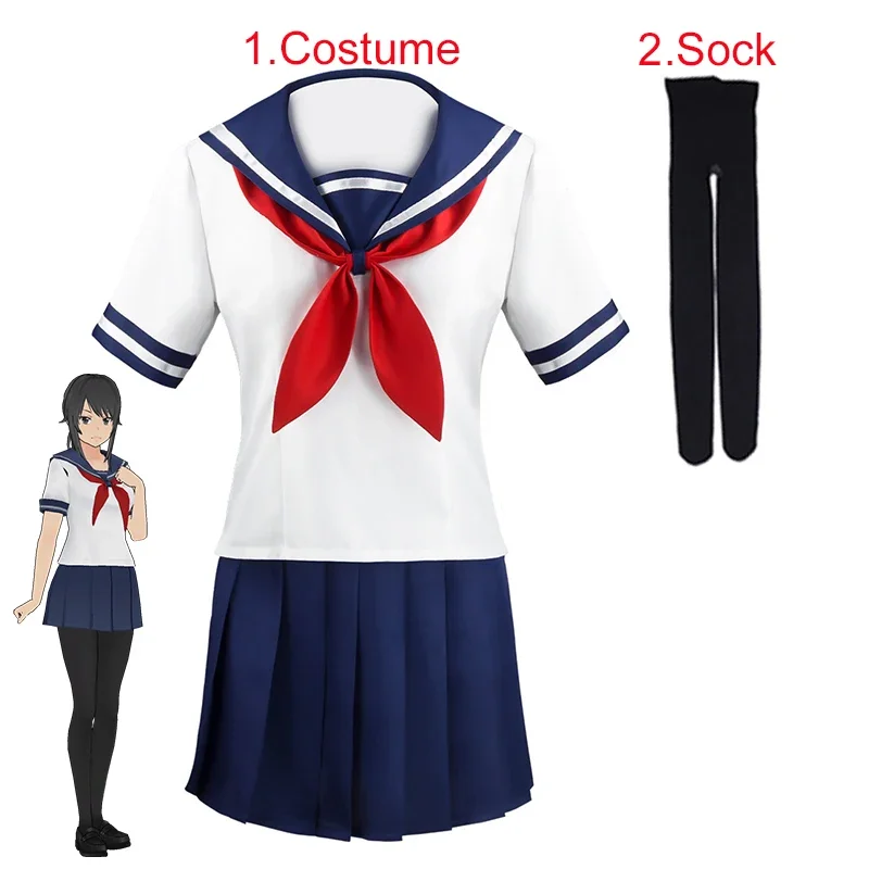 Women Shoes Japan - Halloween Party Girl's Navy Blue Sailor