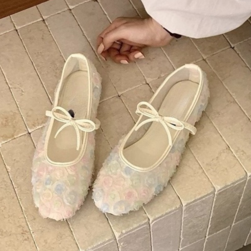 Women'S Shoes Toms - Gentle New Chinese Rose Mesh Mary
