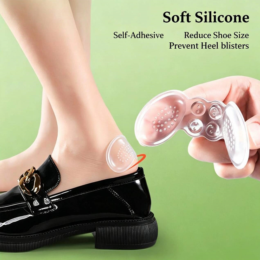 6pcs Gel Heel Protectors for S - Women Shoes For Big Feet recension och pris
