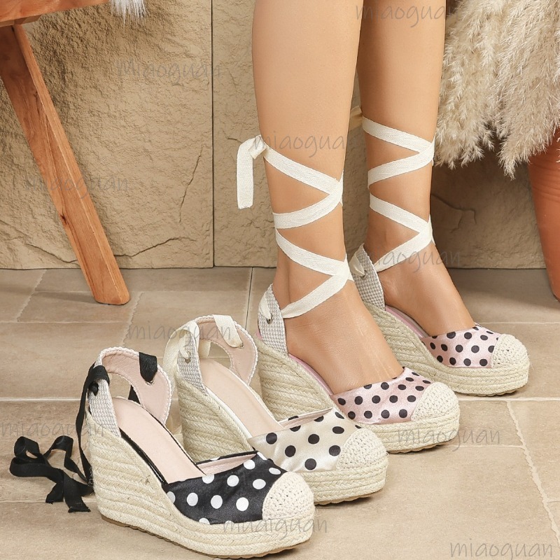 2026 New Spring Summer Women's - Espadrille Wedge Shoes recension och pris