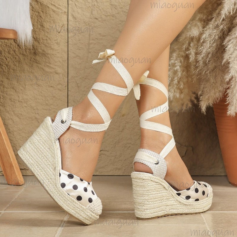 2026 New Spring Summer Women's - Espadrille Wedge Shoes recension och pris