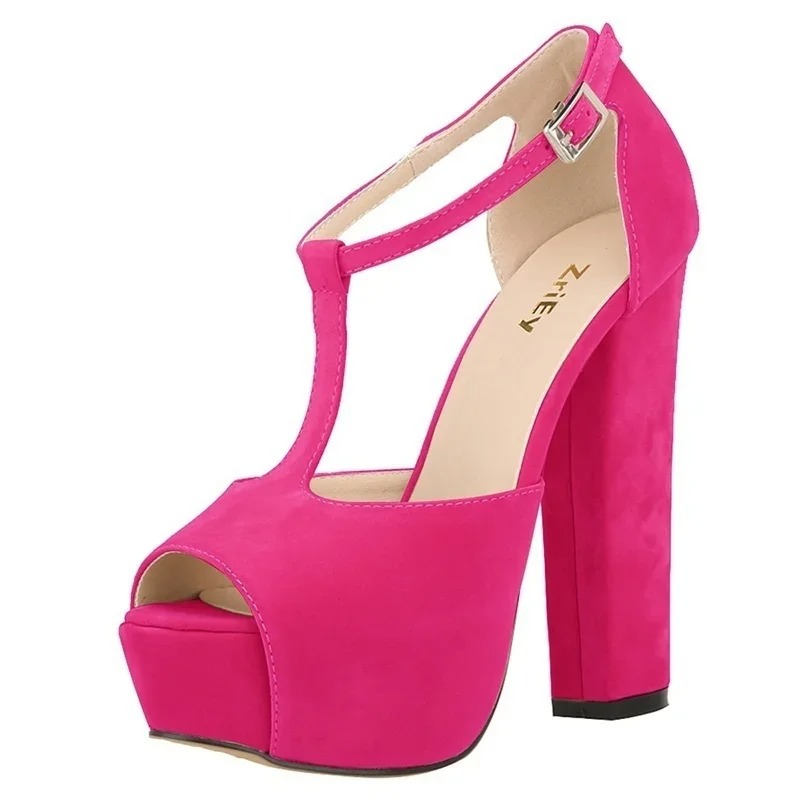 Women Sandals Summer Sexy Show - Peep Toe Heels recension och pris