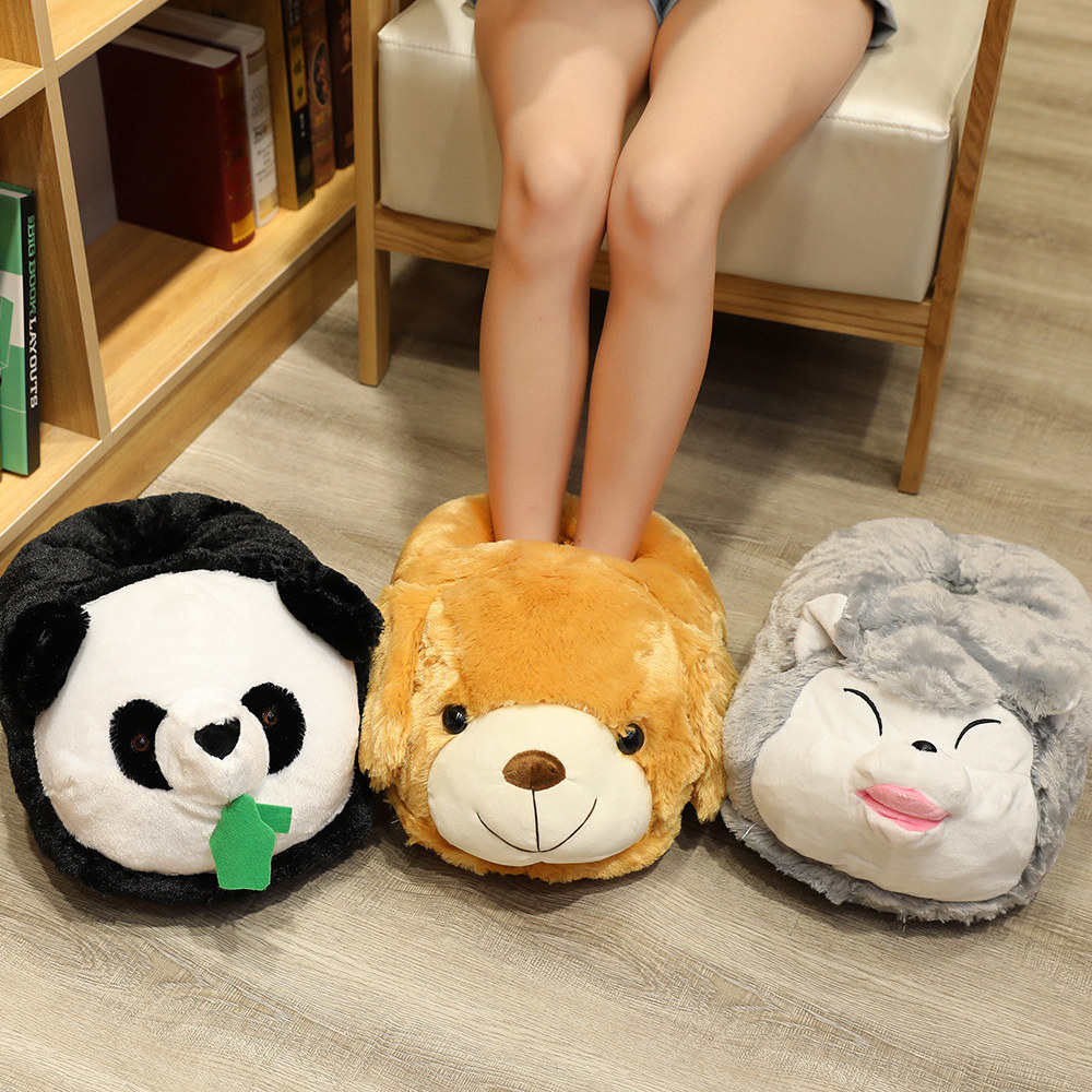 Winter Cartoon Home Big Feet W - Women Shoes For Big Feet recension och pris