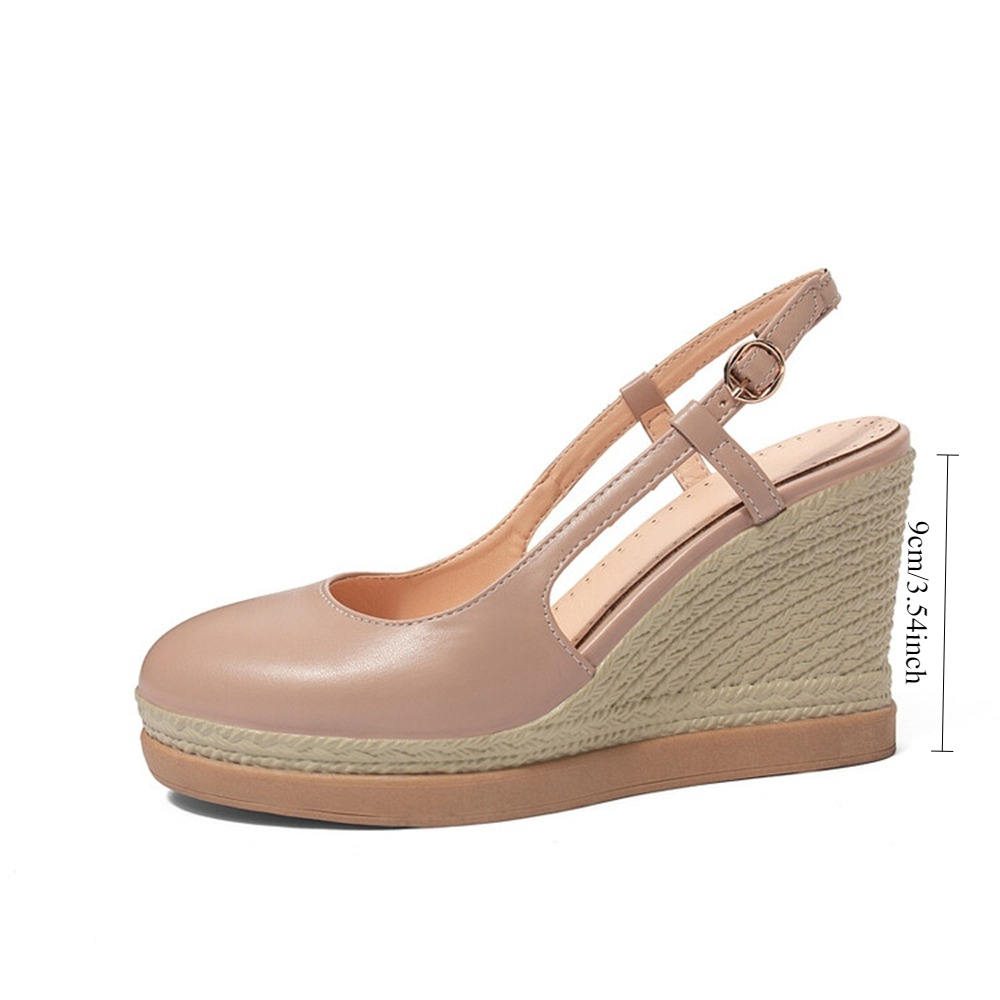 Women's T‑Strap Wedge Sandals  - Espadrille Wedge Shoes recension och pris