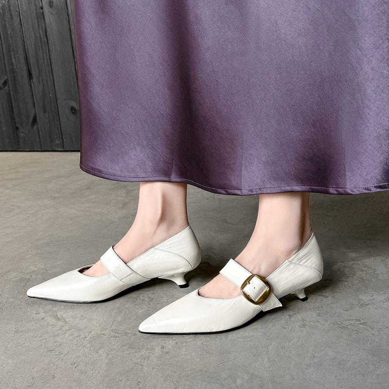 2026 New Autumn Genuine Leathe - Women Shoes Mk recension och pris