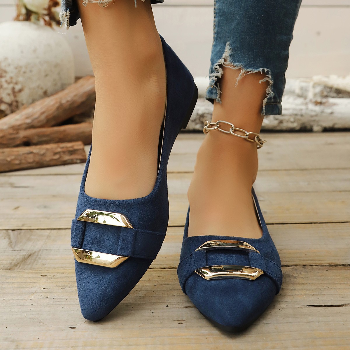 Spring and Autumn Elegant Poin - Women Shoes Elegant recension och pris