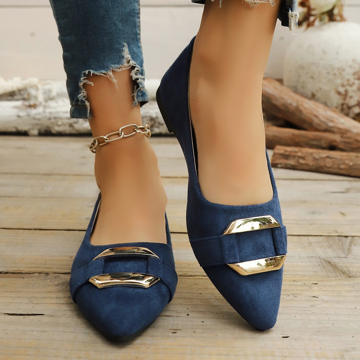 Spring and Autumn Elegant Poin - Women Shoes Elegant recension och pris