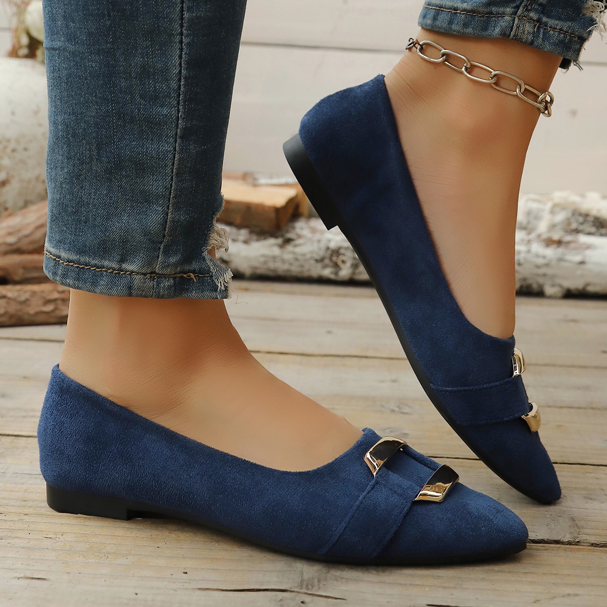 Spring and Autumn Elegant Poin - Women Shoes Elegant recension och pris