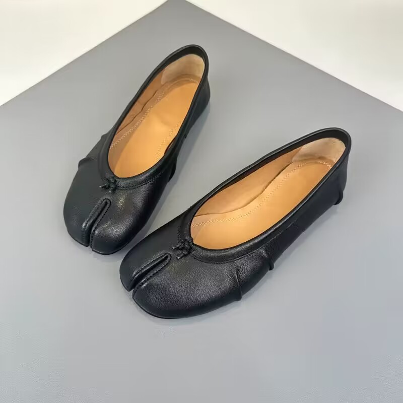 NEW Split Toe Flat Shoes Women - Ballet Flat Women recension och pris