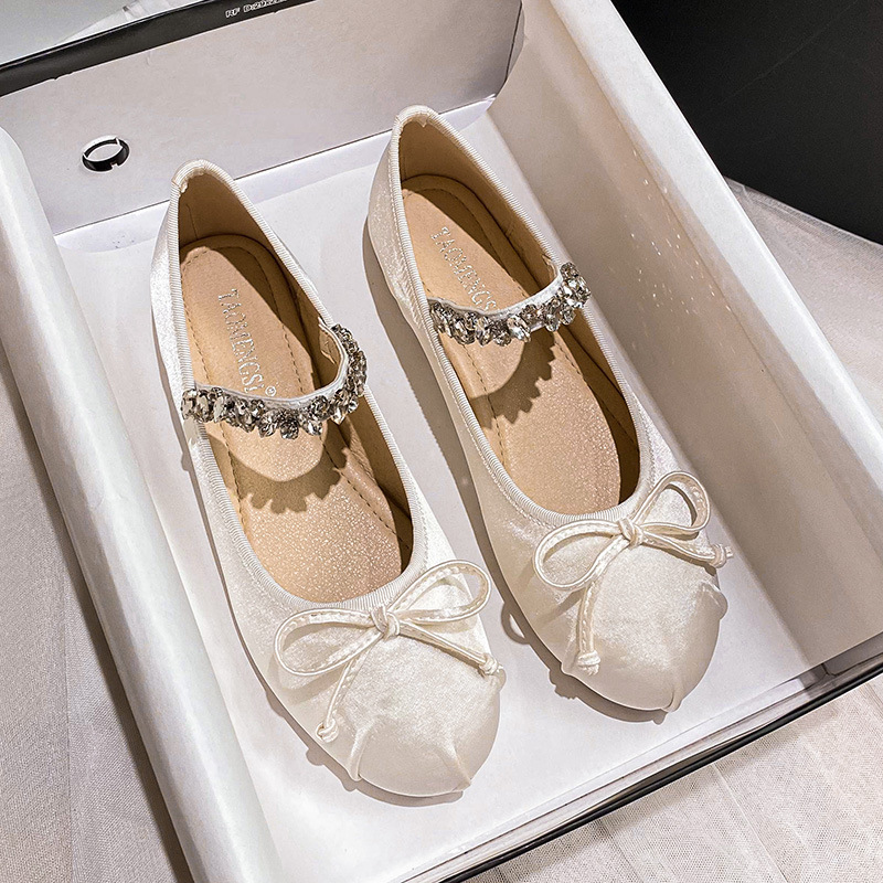 Elastic Rhinestone Band Mary J - Ballet Flat Women recension och pris