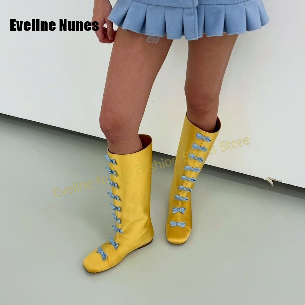 Women Luxury Yellow Satin Fash - Women'S Shoes Yellow recension och pris