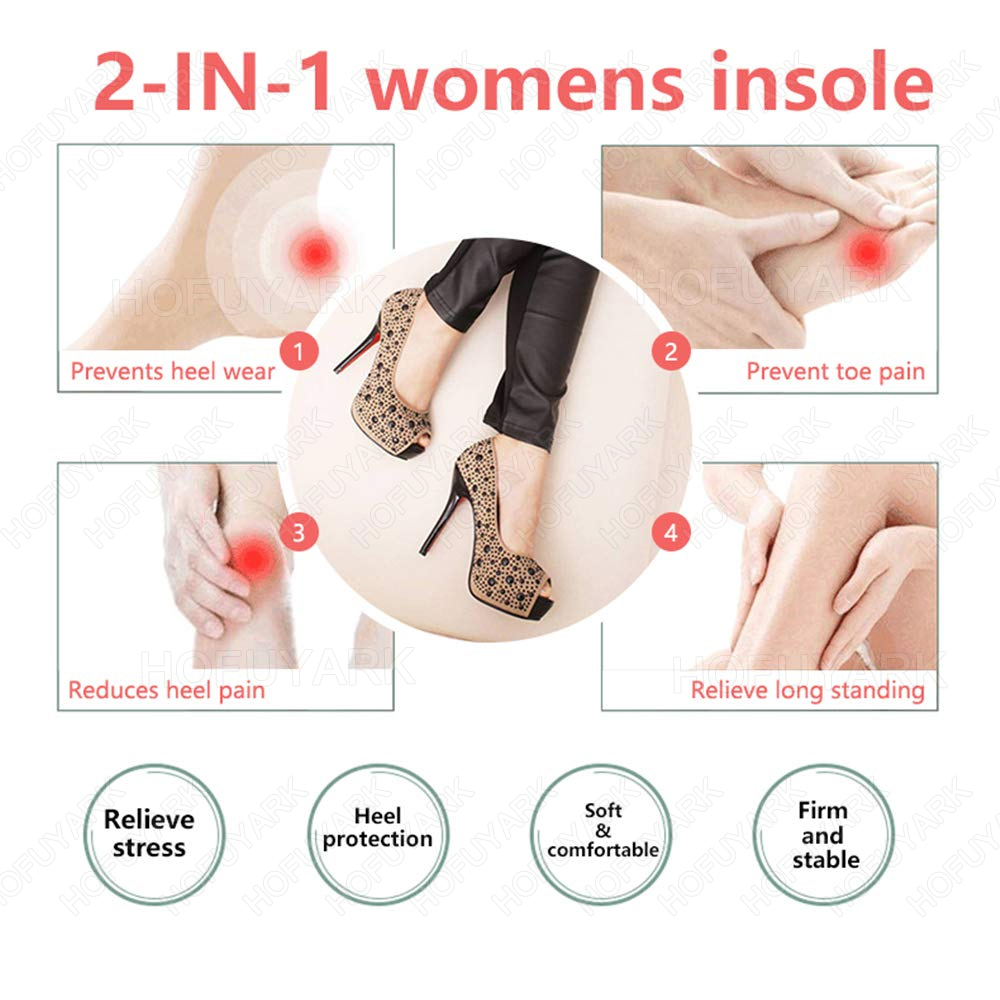 Insoles for Woman High Heels S - Women Shoes For Big Feet recension och pris