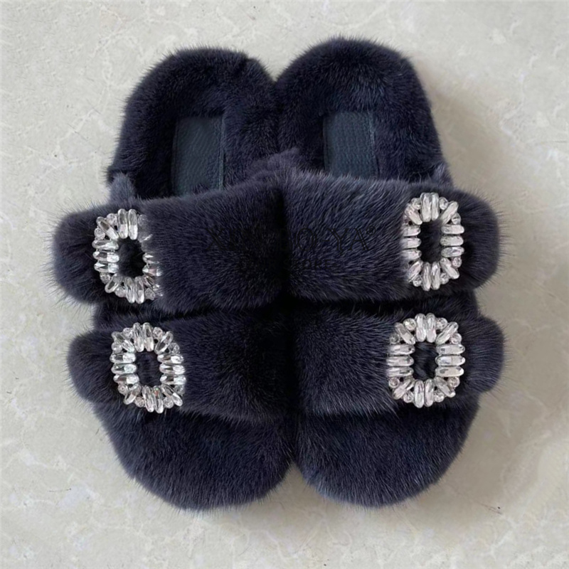 Mink Slippers Winter Women's S - Women Shoes Mk recension och pris