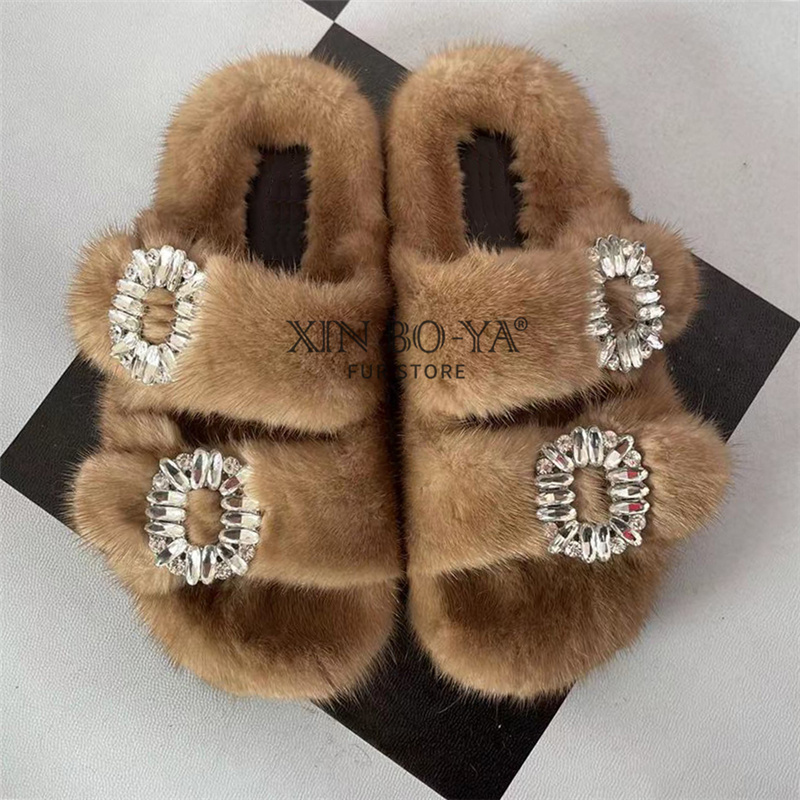 Mink Slippers Winter Women's S - Women Shoes Mk recension och pris