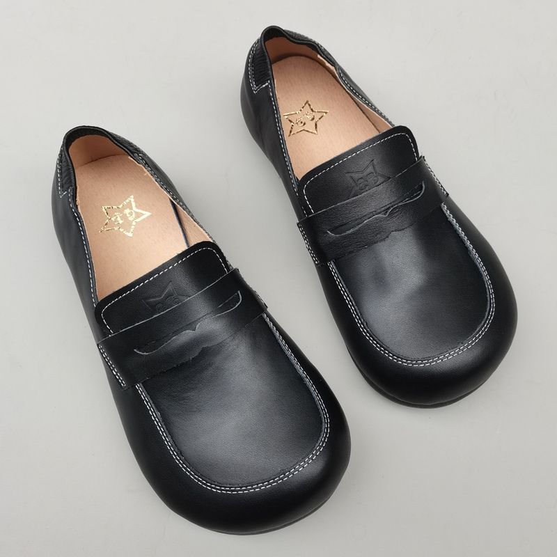 Natural Leather Wide Women's S - Women Shoes For Big Feet recension och pris
