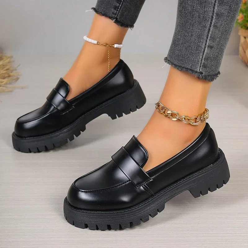 Plus Size 35-43 Black Pu Leath - Women Shoes Japan recension och pris