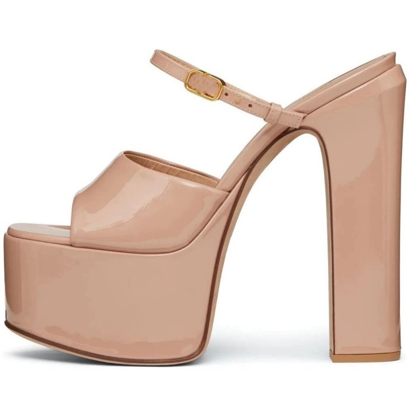 Platform Height Increasing Wom - Peep Toe Heels recension och pris