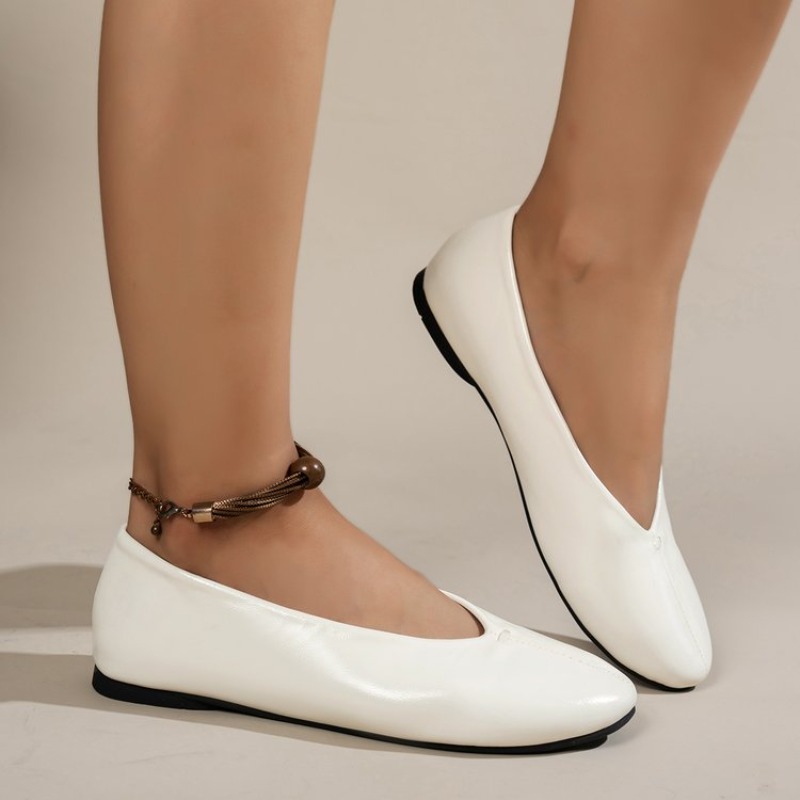 Comfort Round Toe Shallow Shoe - Ballet Flat Women recension och pris