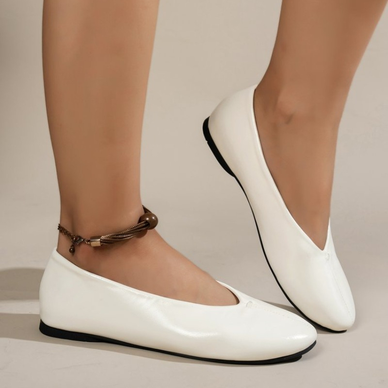 Comfort Round Toe Shallow Shoe - Ballet Flat Women recension och pris