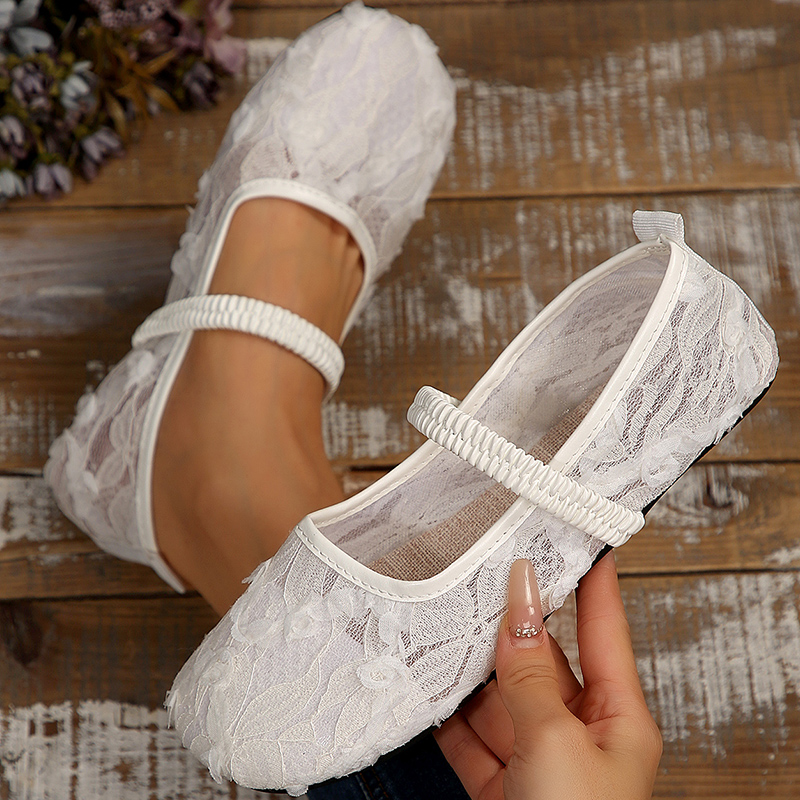 Woman Shoes Breathable Mesh Fl - Women Shoes Elegant recension och pris