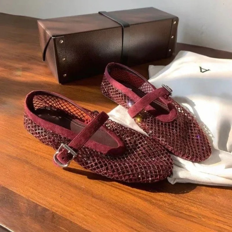 Hollow Rhinestone Baotou Sanda - Women'S Shoes Toms recension och pris
