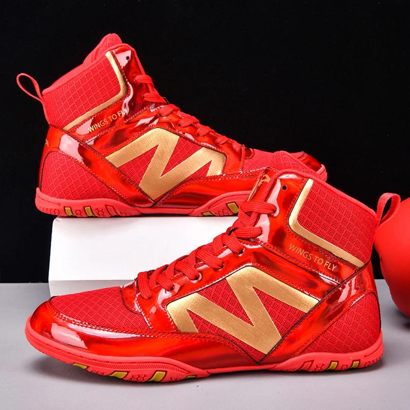 Wrestling shoes male Boxing Sh - Women'S Shoes Weightlifting recension och pris
