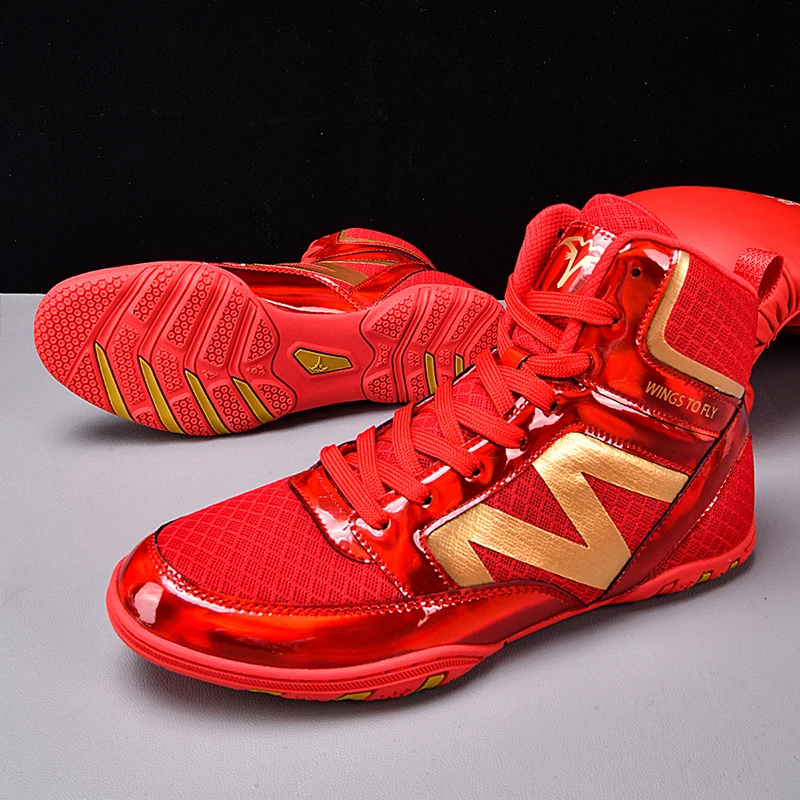 Wrestling shoes male Boxing Sh - Women'S Shoes Weightlifting recension och pris